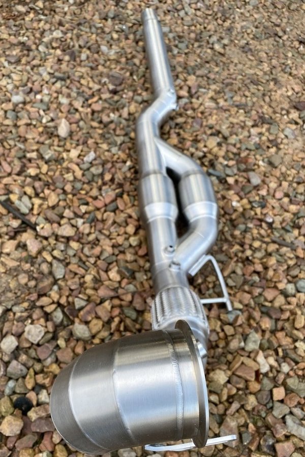 VW Golf 7R Facelift Downpipe